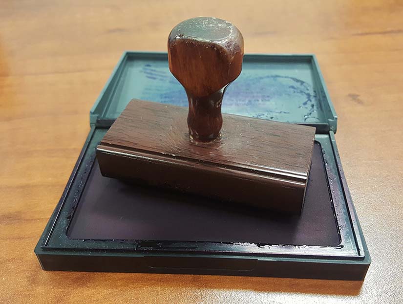 Notary Public Blackpool Stamp